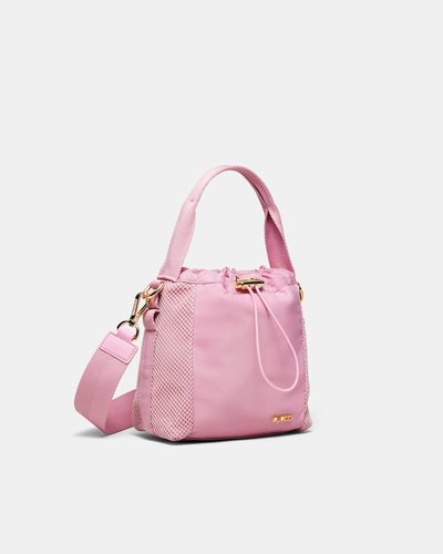 Cady Mini Bucket Crossbody Bag - Pink Dust