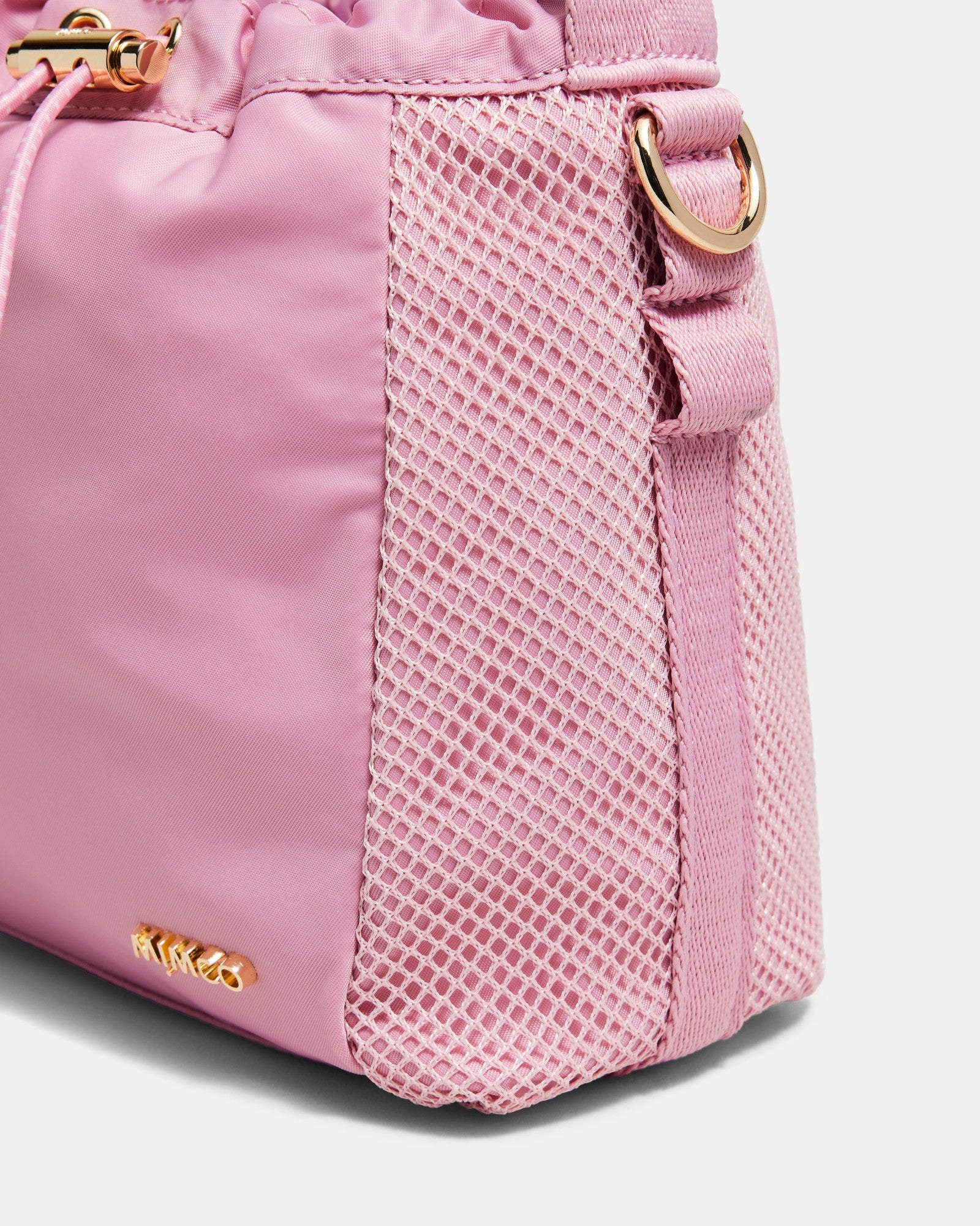 Cady Mini Bucket Crossbody Bag - Pink Dust