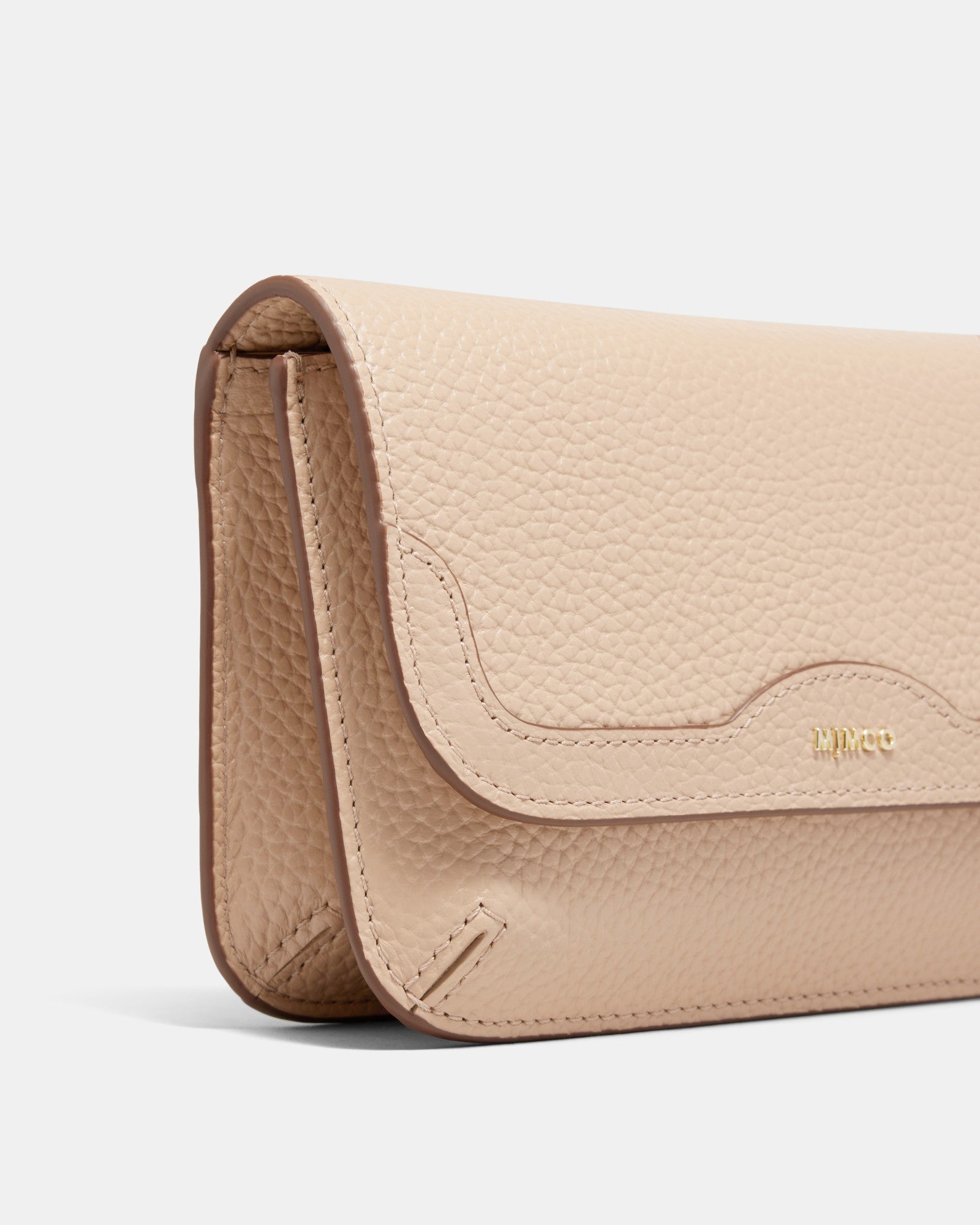 Jett Flapover Crossbody Bag - Almond