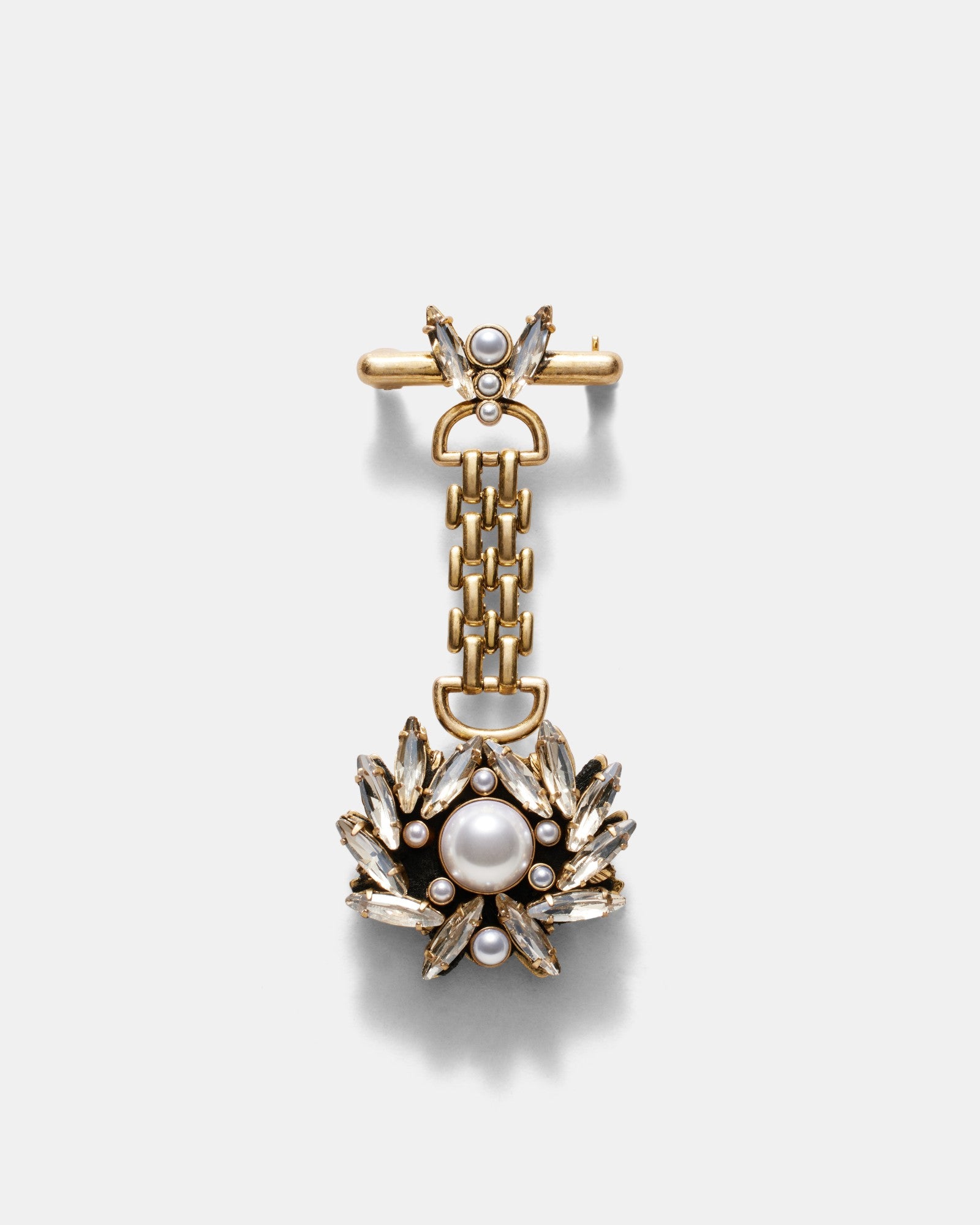 Jewel Club Brooch - Gold