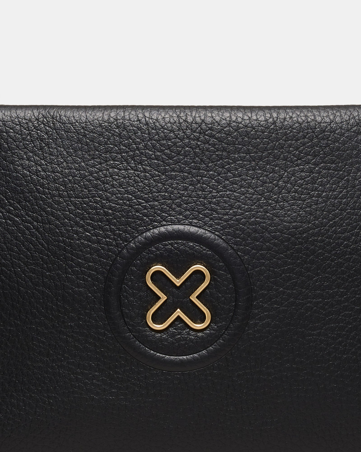 Bay Strap Crossbody Bag - Black Light Gold