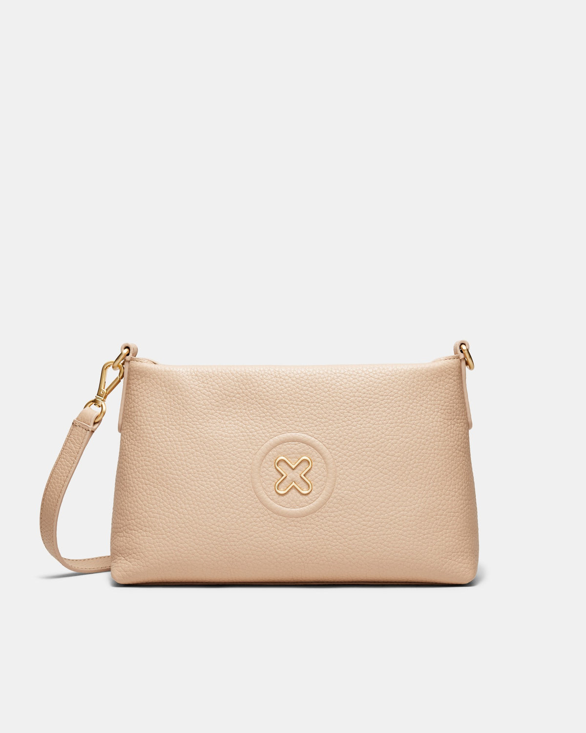 Bay Strap Crossbody Bag - Almond