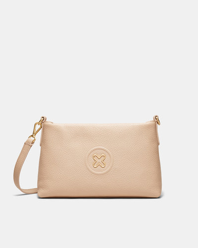Bay Strap Crossbody Bag - Almond
