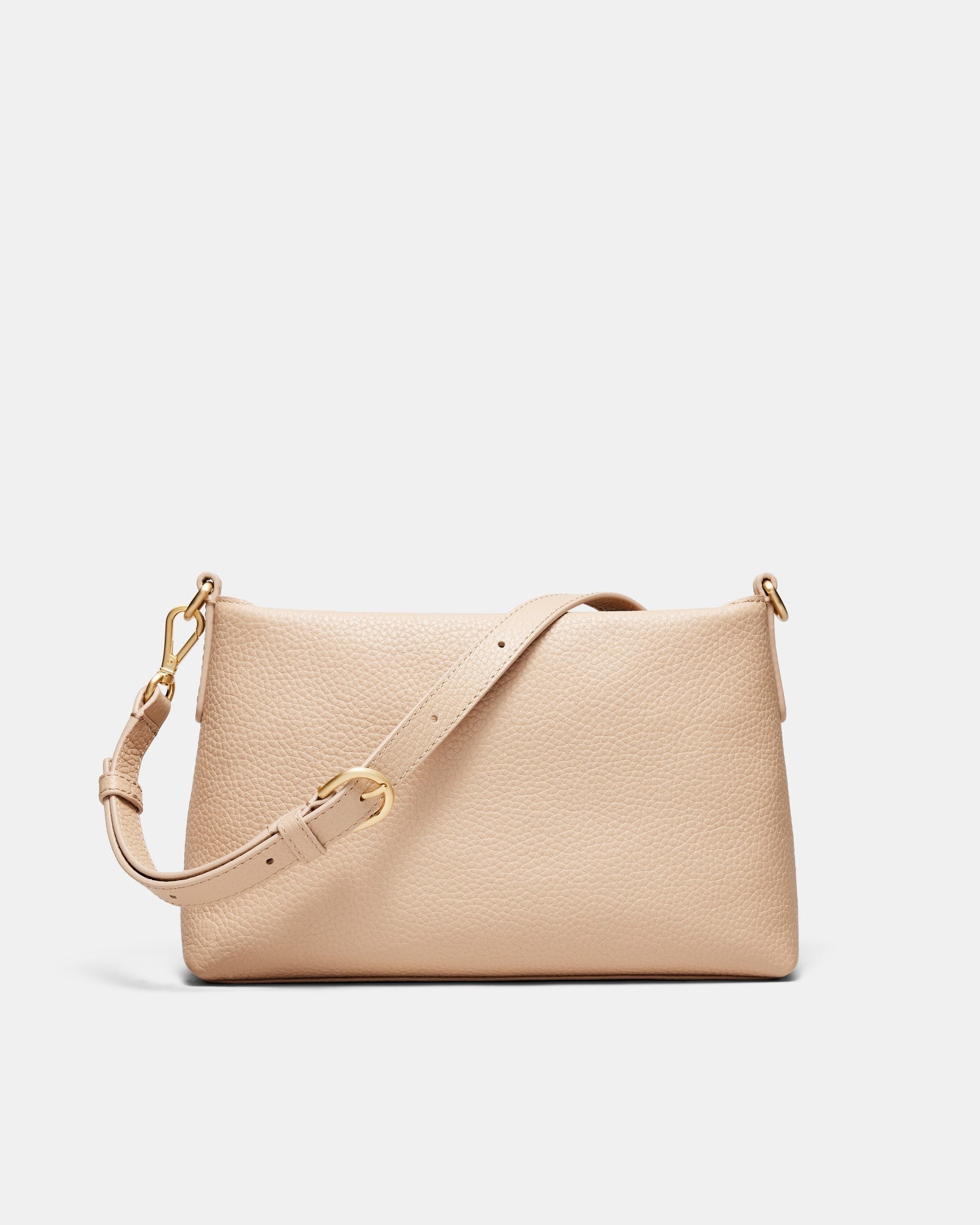 Bay Strap Crossbody Bag - Almond