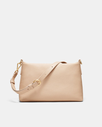 Bay Strap Crossbody Bag - Almond