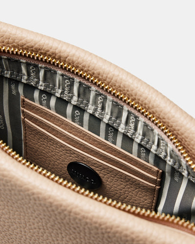 Bay Strap Crossbody Bag - Almond