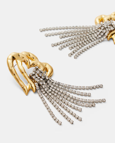 In Love With Me Earrings - Gold