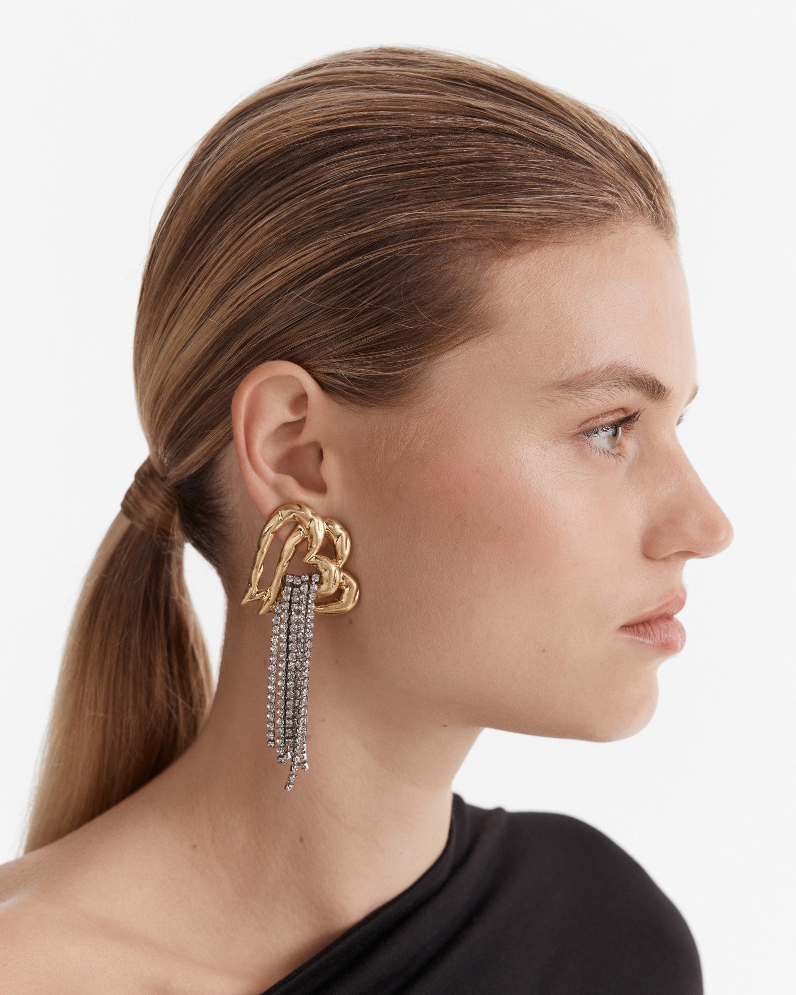In Love With Me Earrings - Gold