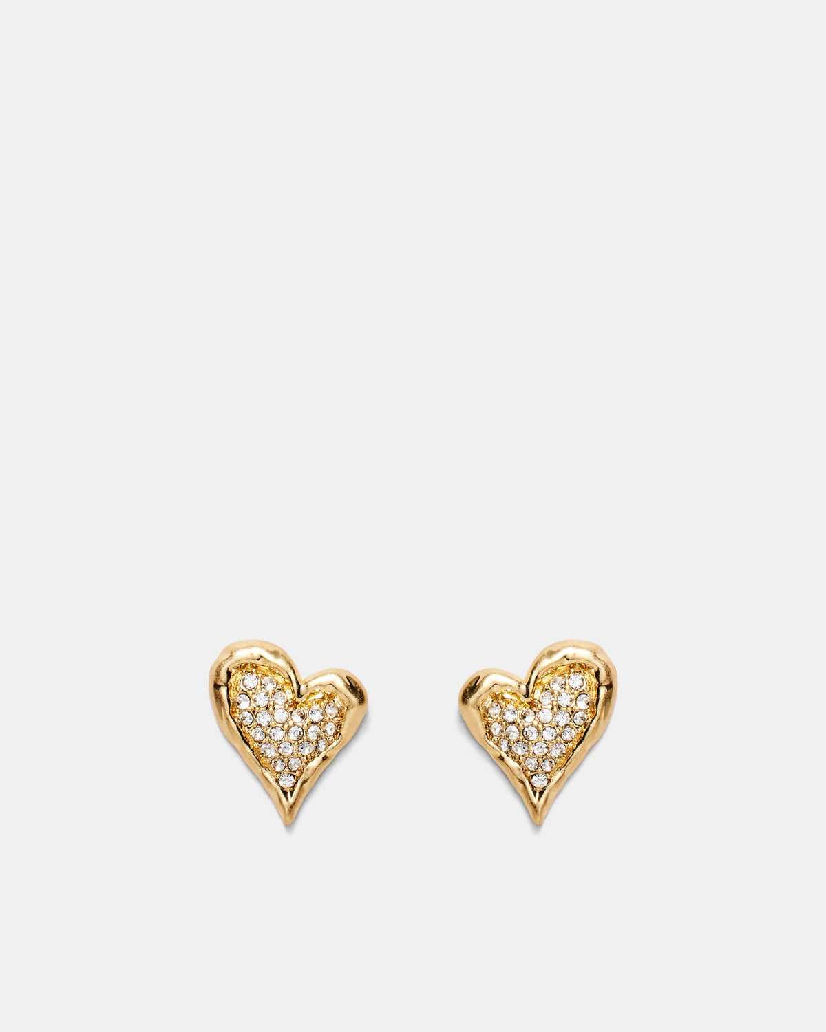 In Love With Me Stud Earrings - Gold