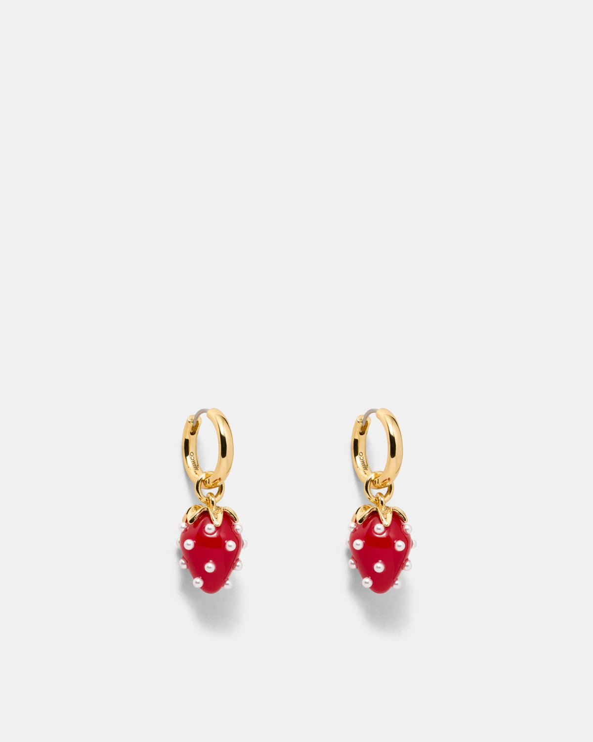 So Sweet Drop Earrings - Red