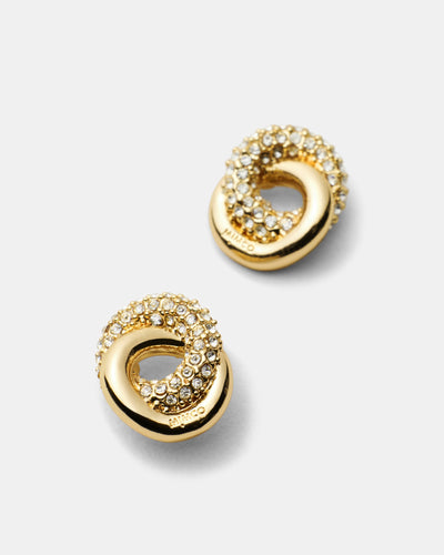 Resonance Stud Earrings - Gold