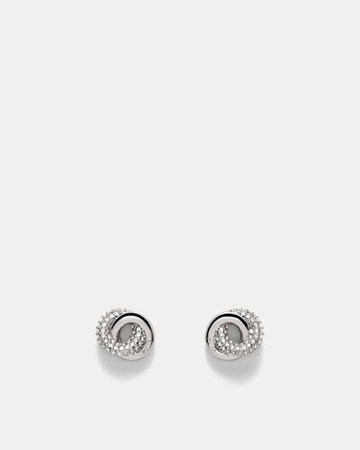 Resonance Stud Earrings - Silver