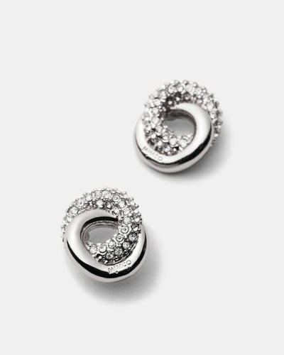 Resonance Stud Earrings - Silver