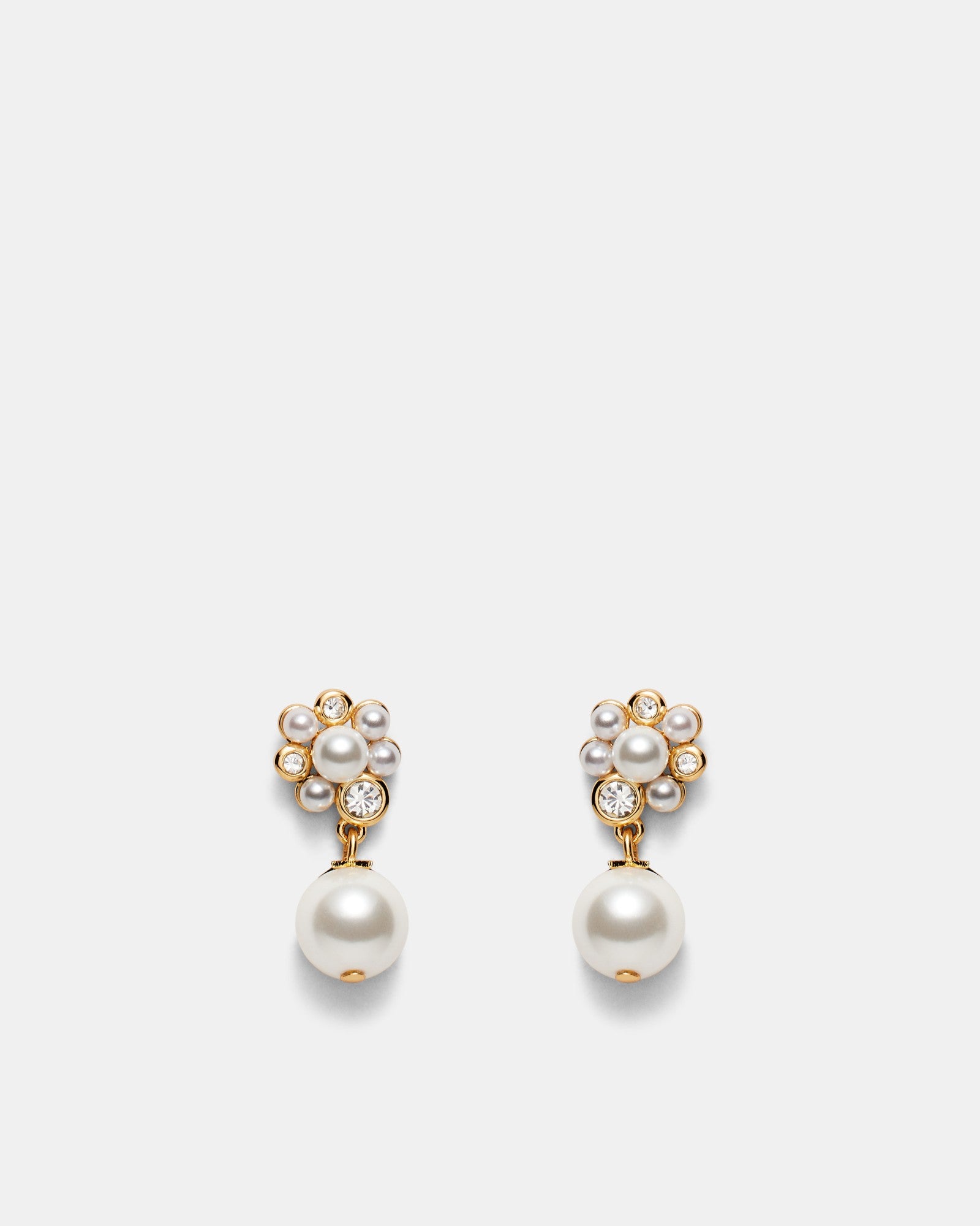 Bubbly Pearl Earrings - Pearl