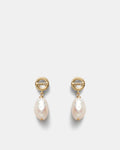 Alliance Pearl Drop Earrings - Pearl