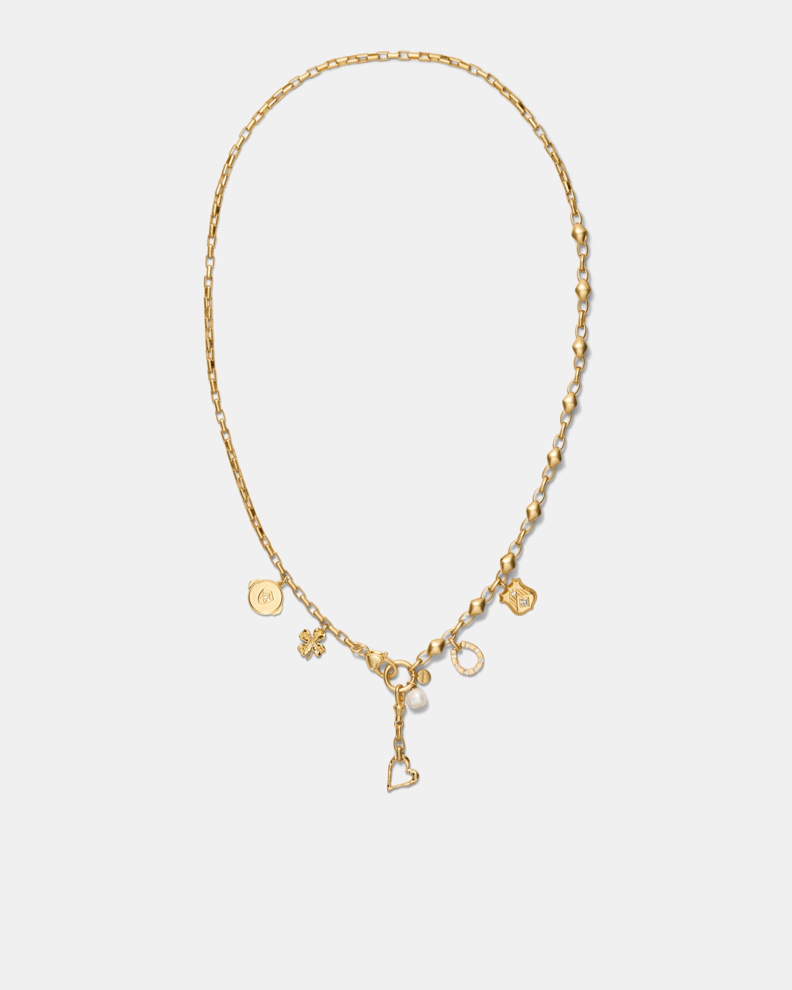 Charm N Cute Necklace - Gold