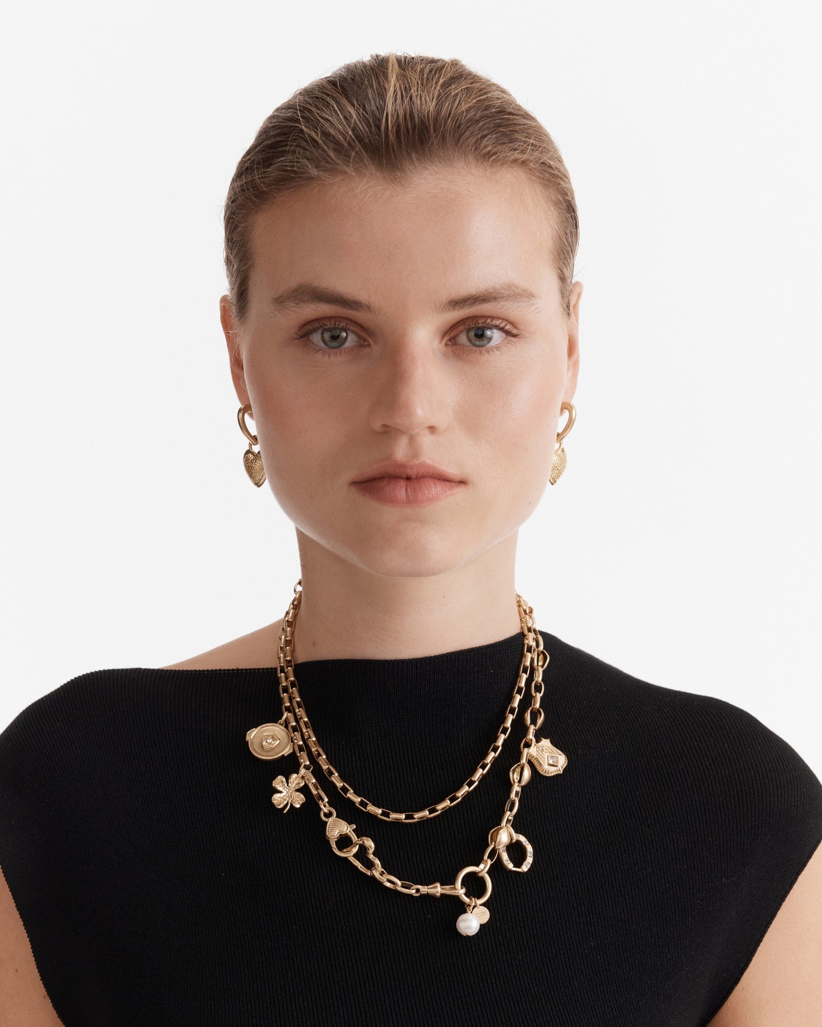 Charm N Cute Necklace - Gold