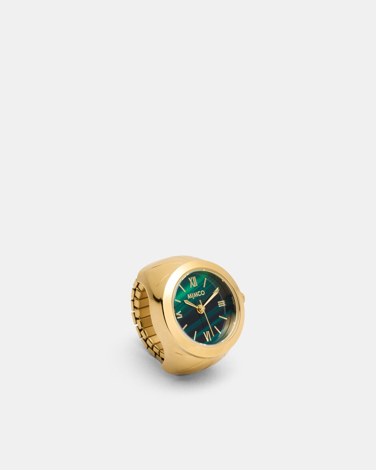 In Time Watch Ring - Pine