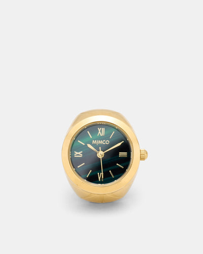 In Time Watch Ring - Pine