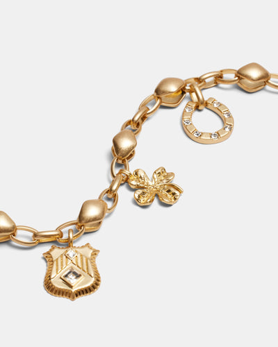 Charm N Cute Bracelet - Gold