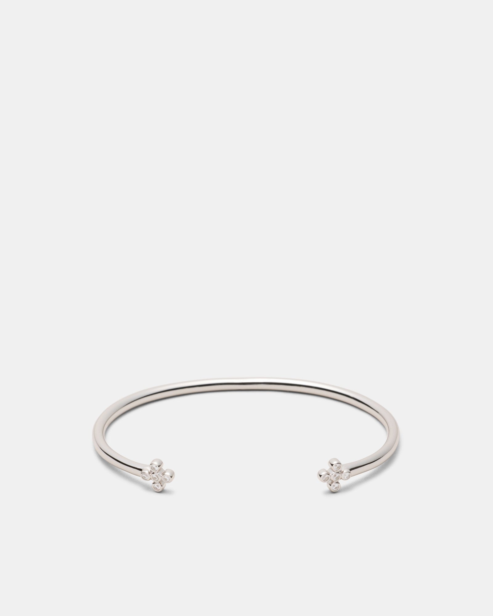 Anthos Cuff Bracelet - Silver