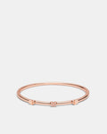 Heart To Heart Bangle - Rose Gold
