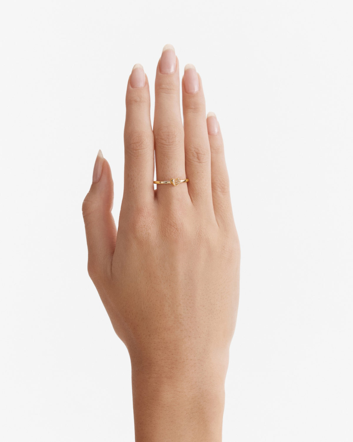 Heart To Heart Ring - Gold