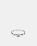 Heart To Heart Ring - Silver