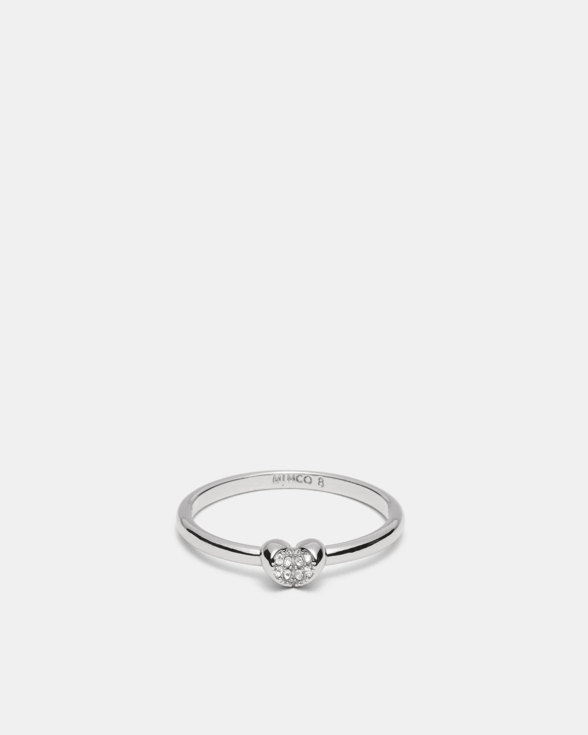 Heart To Heart Ring - Silver