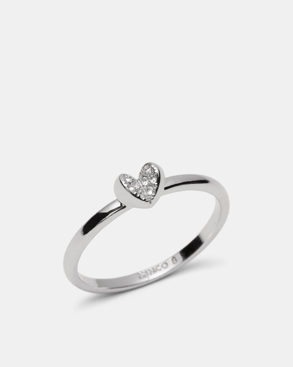 Heart To Heart Ring - Silver