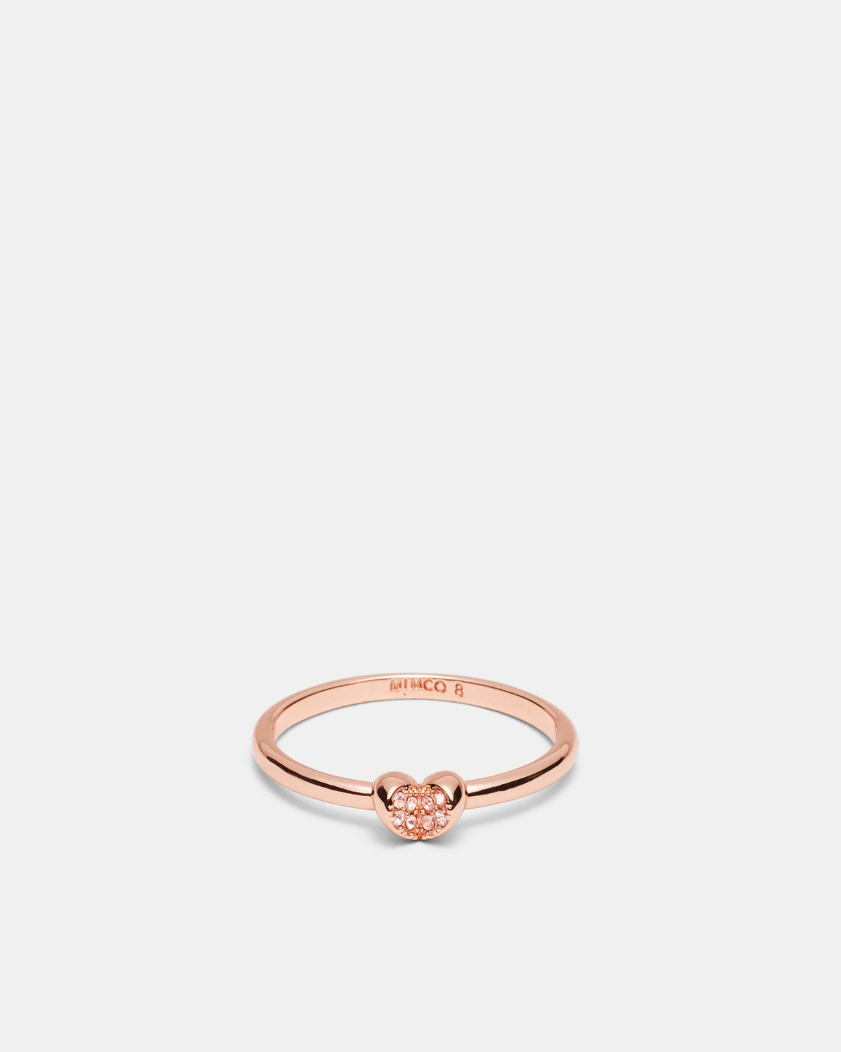 Heart To Heart Ring - Rose Gold