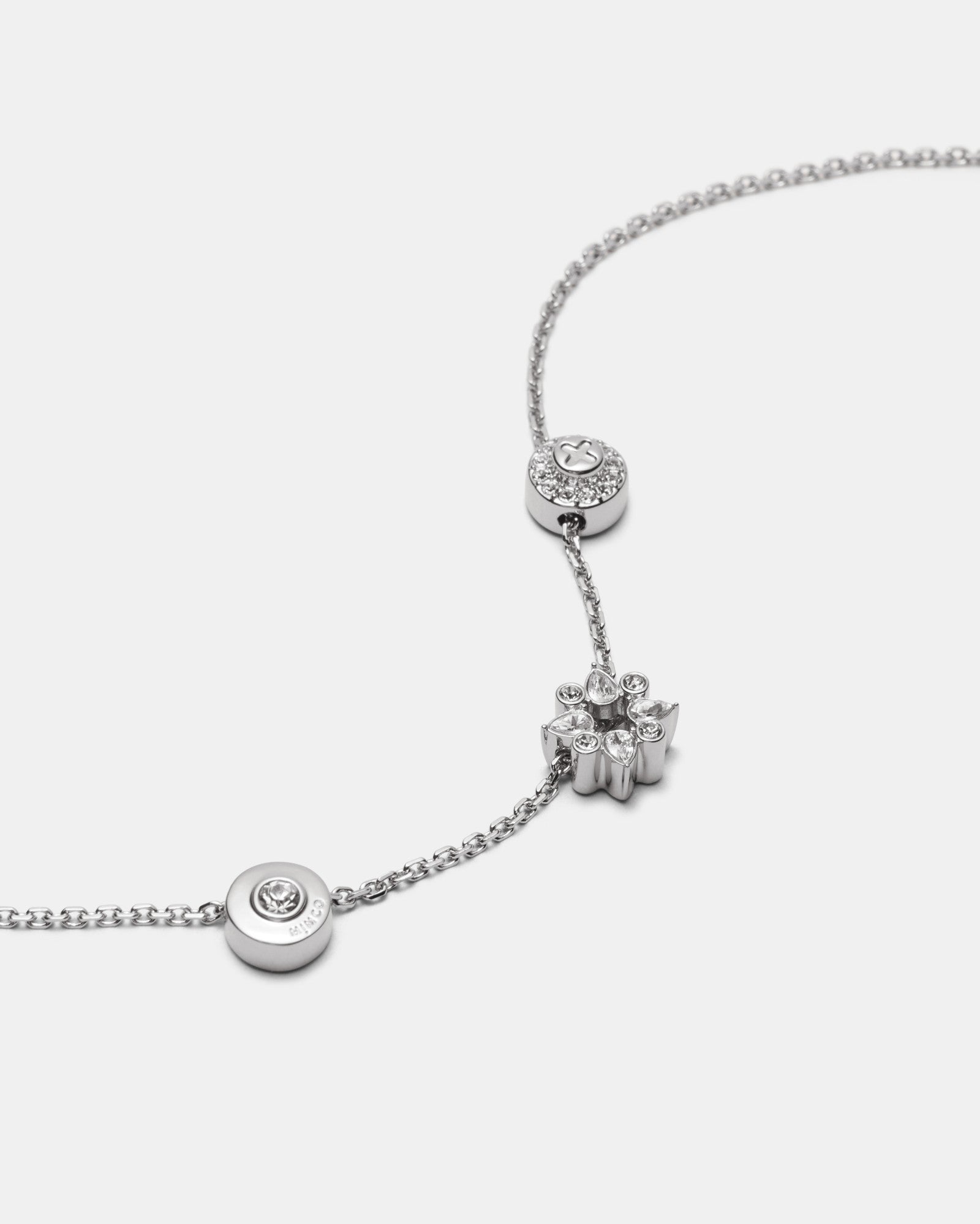 Glitters Necklace - Silver