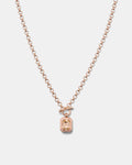 Legacy Enamel Pendant Necklace - Pancake