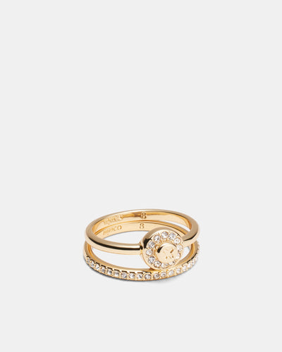 Glitters Ring Set - Gold