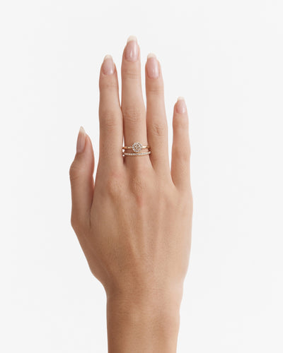 Glitters Ring Set - Gold
