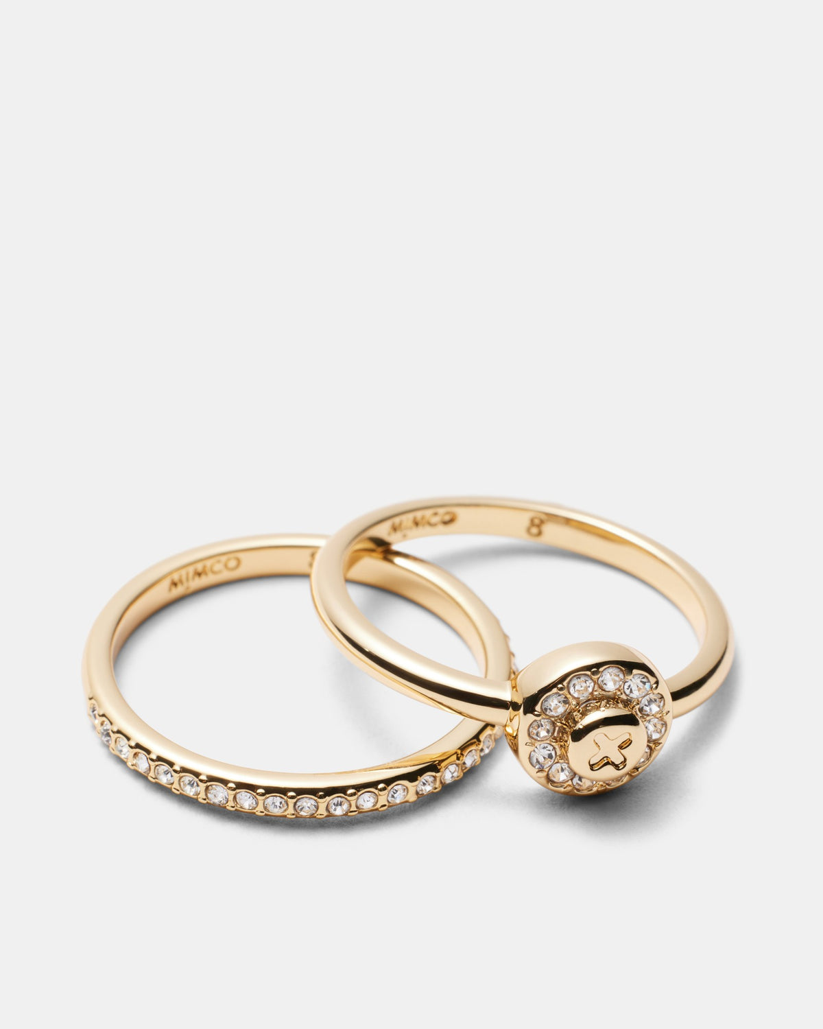 Glitters Ring Set - Gold