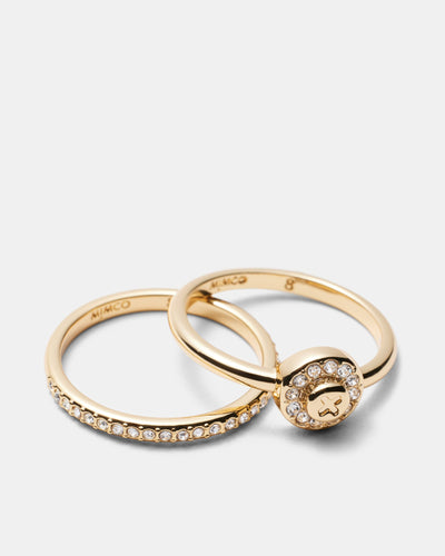 Glitters Ring Set - Gold