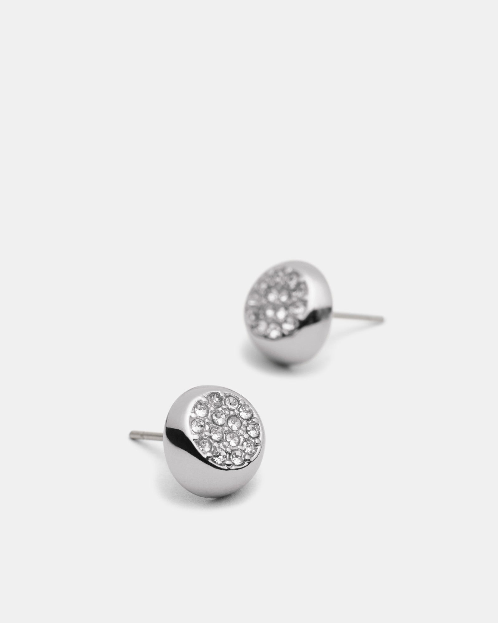 Reflect Stud Earrings - Silver