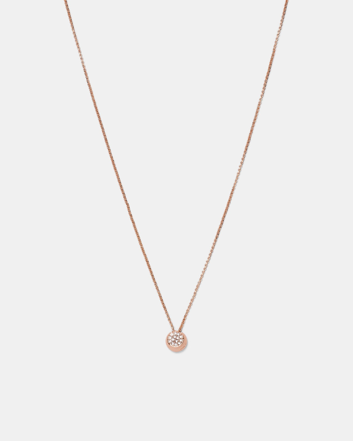 Reflect Necklace - Rose Gold