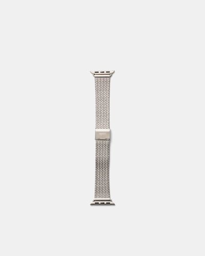 40mm Mesh Watch Band - Silver