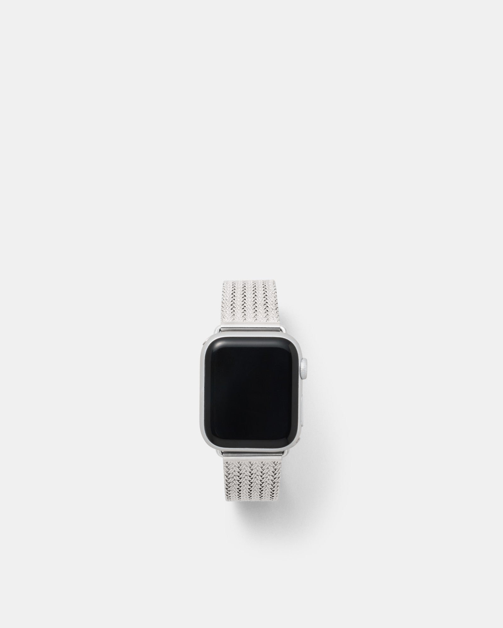 40mm Mesh Watch Band - Silver