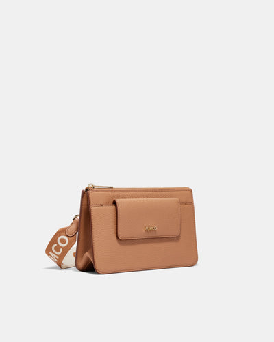 Preston Crossbody Bag - Caramel