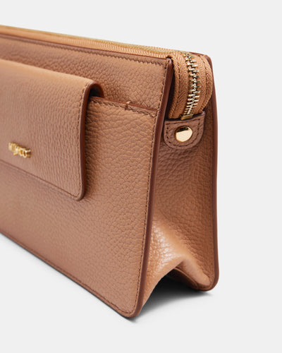 Preston Crossbody Bag - Caramel