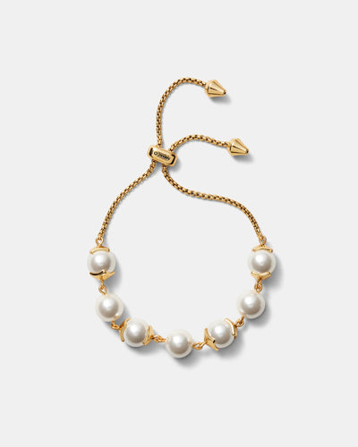 Fabulous Pearl Toggle Bracelet - Pearl