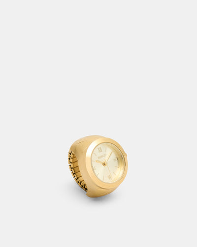 In Time Watch Ring - Gold