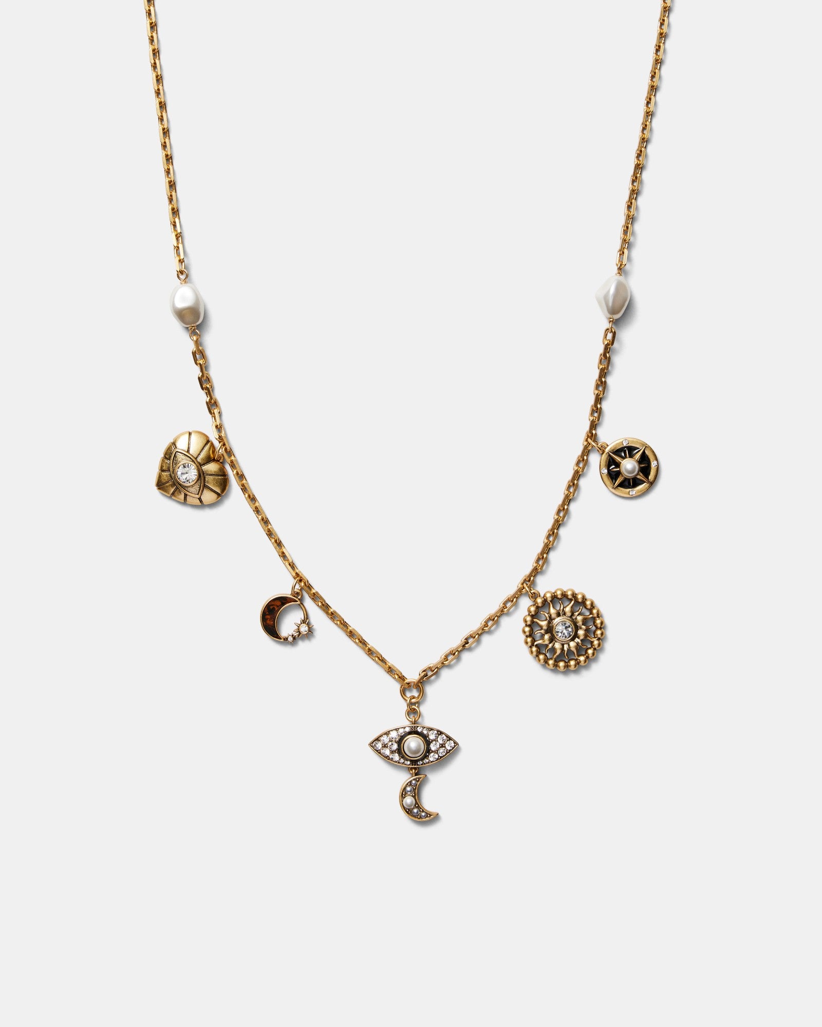 Emotional Charm Necklace - Gold