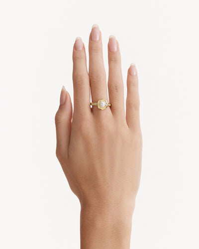 Just Perfect Pearl Ring - Gold