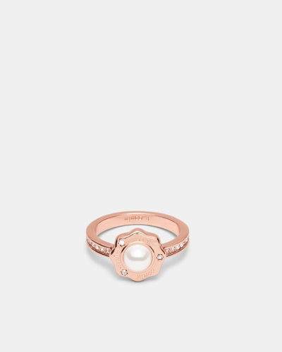 Just Perfect Pearl Ring - Rose Gold