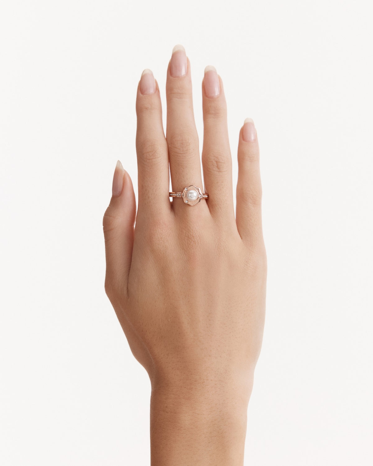 Just Perfect Pearl Ring - Rose Gold