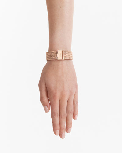 40mm Mesh Watch Band - Rose Gold